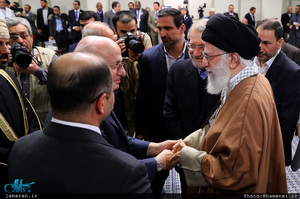  دیدار شرکت‌کنندگان در سیزدهمین کنفرانس اتحادیه بین‌المجالس سازمان همکاری اسلامی با رهبر معظم انقلاب