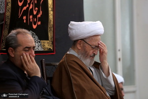 مراسم عزاداری شهادت امام رضا(ع) در بیوت مراجع عظام تقلید