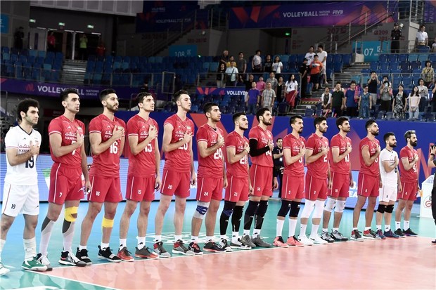 اعلام 14 بازیکن ایران در هفته دوم لیگ ملت های والیبال