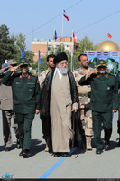 حضور و سخنرانی فرمانده کل قوا  در مراسم دانش‌آموختگی دانشجویان دانشگاه امام حسین(ع)
