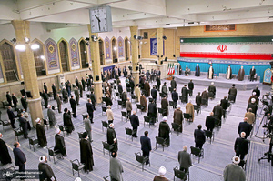 مراسم تنفیذ حکم سیزدهمین دوره ریاست جمهوری اسلامی ایران‌ توسط رهبر انقلاب
