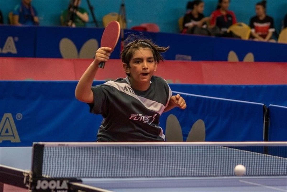 نوید شمس در مسابقات تنیس روی میز آزاد جهانی نوجوانان قهرمان شد