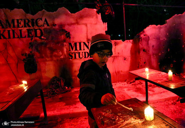 اجتماع مردمی در محله دروس تهران