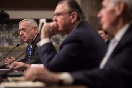 «پنتاگون» در حال رایزنی با کاخ سفید درباره حمله به سوریه است