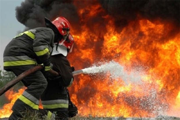 آتش نشانان میاندوآبی 313 حریق را امسال مهار کردند