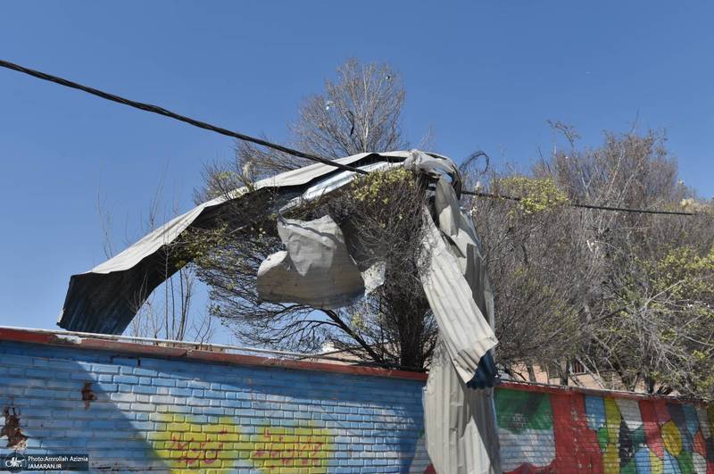 حمله آمریکایی_صهیونی به ورزشگاه شهیدان نصیری منطقه ۱۸ تهران