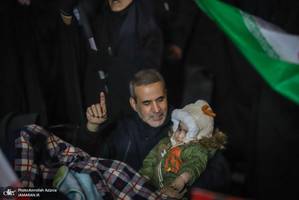 چهل و یکمین شب اجتماع پر شور مردم در شهرک ولیعصر (عج)