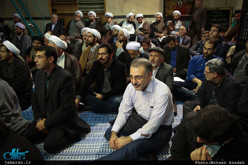 مراسم چهلمین روز درگذشت آیت الله العظمی موسوی اردبیلی(ره) در حسینیه جماران