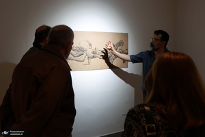 نمایشگاه نقاشی «هنرمند در جنگ»