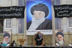 مراسم سالگرد آیت الله العظمی بروجردی(ره) در مسجد اعظم قم