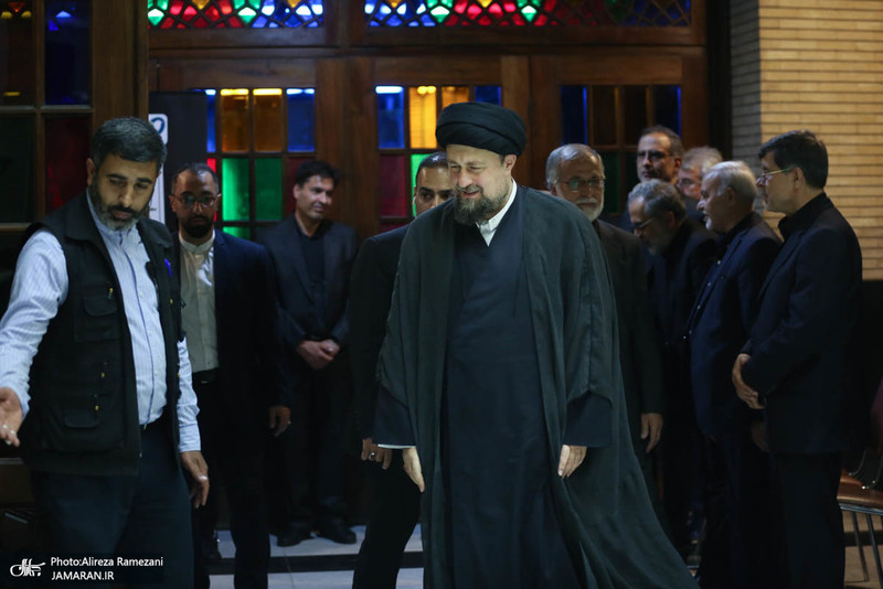 مراسم ختم مادر محمد عطریانفر