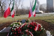 مراسم قدردانی از مهمان نوازی ایرانیان از آوارگان لهستانی در ورشو + تصاویر
