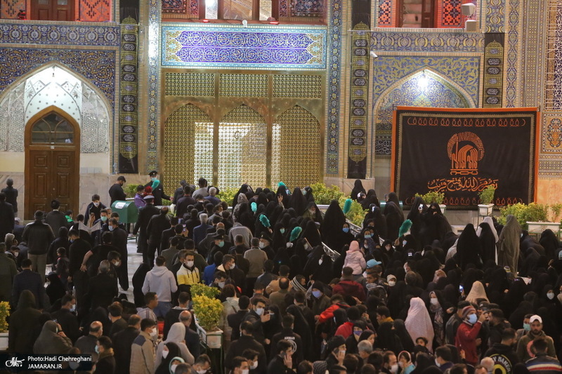 شب شهادت امام رضا(ع) در مشهد مقدس