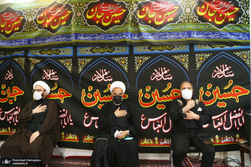 مراسم عزای روز عاشورا در بیت آیت الله العظمی فاضل لنکرانی(ره)