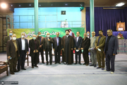 دیدار اعضای انجمن اسلامی معلمان با سید حسن خمینی