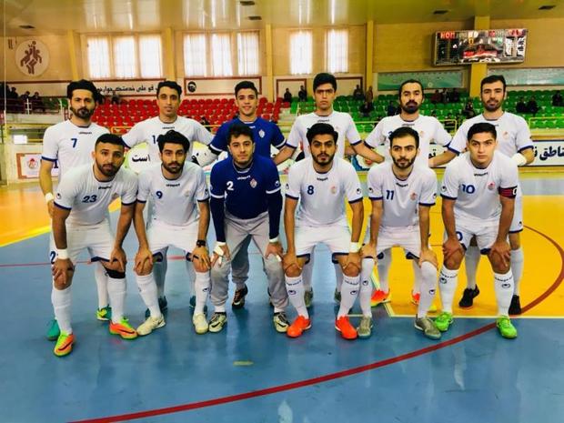 تیم ملی حفاری به مرحله نیمه نهایی لیگ برتر فوتسال صعود کرد