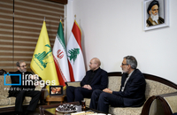 مراسم عرض تسلیت در دفتر حزب الله لبنان به مناسبت شهادت سید حسن نصرالله (4)