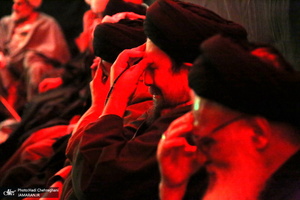 حضور سید حسن خمینی در مدرسه علمیه آیت الله العظمی خوانساری(ره)