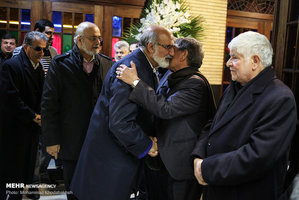 مراسم ختم خواهر هاشمی رفسنجانی