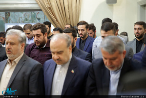 دیدار مدال‌آوران کاروان ورزشی ایران در بازی‌های آسیایی با رهبر معظم انقلاب