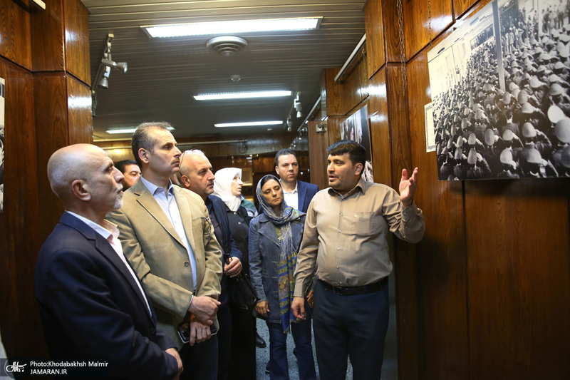بازدید مدیران ارشد وزارتخانه های سوریه از بیت امام خمینی در جماران