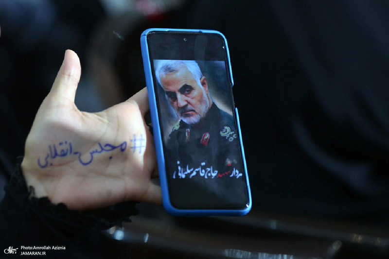 اجتماع انتخاباتی در حرم امام خمینی؛