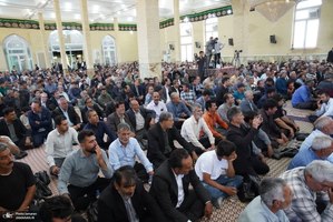 مراسم سی و هفتمین سالگرد بزرگداشت امام خمینی (س) در روستای خیارج استان قزوين