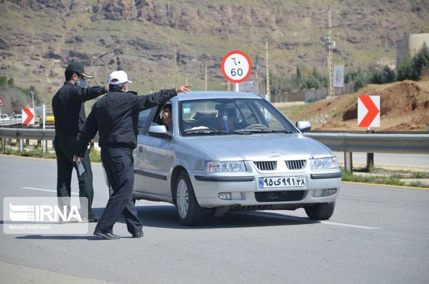 بیش از ۱۱۰۰ خودرو متخلف در کرمانشاه اعمال قانون شدند