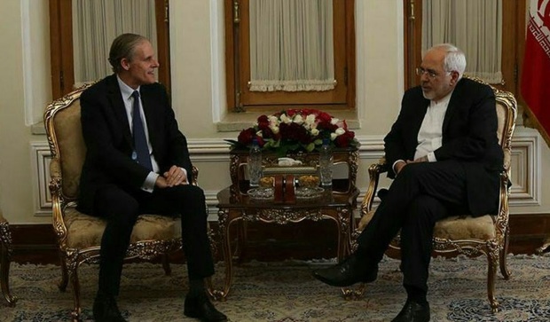 دیدار دبیرکل وزارت امور خارجه فرانسه با دکتر ظریف