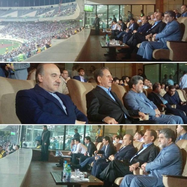  عکسی که اینستاگرام جهانگیری برای نشان دادن حمایت از فوتبال ایران منتشر کرد
