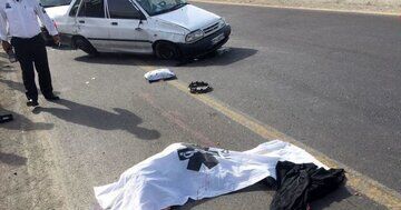 راننده بی‌احتیاط در جاده زنجان جان عابر را گرفت