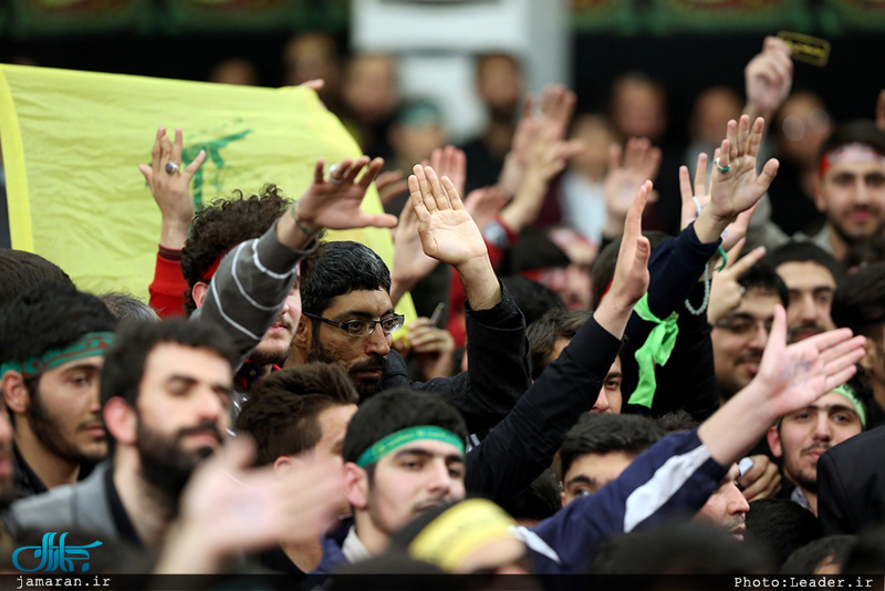 آخرین شب مراسم عزاداری حضرت فاطمه‌زهرا(س) در حسینیه امام خمینی 