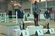 سوارکار ارومیه ای مقام دوم رقابت های پرش با اسب جام فجر را کسب کرد