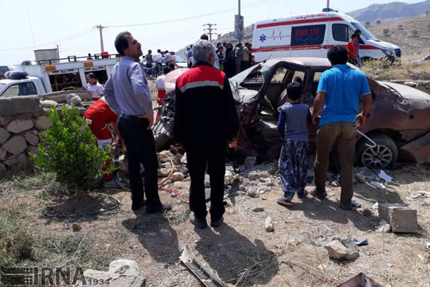 تصادفات اربعین با چهار کشته و ۲۱ مجروح در خراسان شمالی
