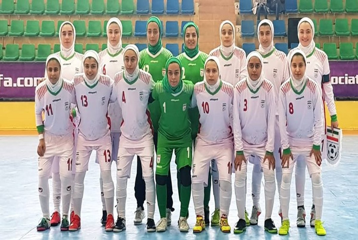 قهرمانی تیم ملی فوتسال بانوان ایران در مسابقات آسیای مرکزی