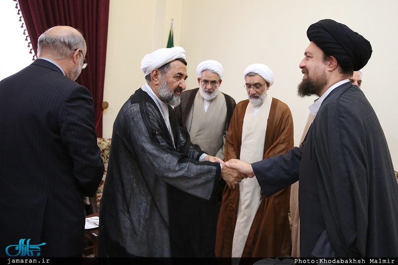 حاشیه تجدید میثاق مسئولان عالی قضایی با آرمان های حضرت امام(س) 