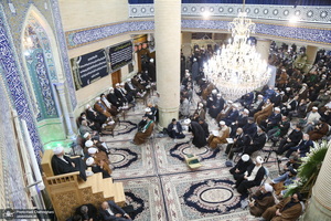 مراسم بزرگداشت همسر مرحوم آیت الله العظمی فاضل لنکرانی (ره)