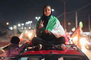 تجمع و راهپیمایی خودرویی در پرند