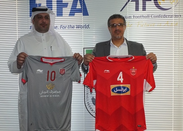 رونمایی از پیراهن پرسپولیس و الدحیل +عکـس
