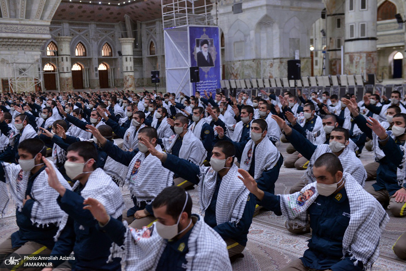 تجدید میثاق فرماندهان و دانشجویان علوم انتظامی امین با آرمان های امام خمینی(س)