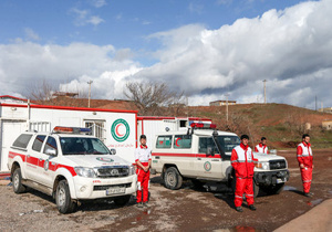 فعالیت ۵۶ پایگاه امداد جاده‌ای کردستان در نوروز ۹۷