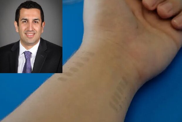 این خالکوبی‌ها فشار خون را اندازه‌گیری می‌کند!
