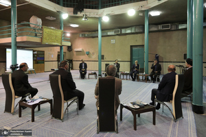 دیدار خیرین مدرسه ساز شهر تهران با سید حسن خمینی
