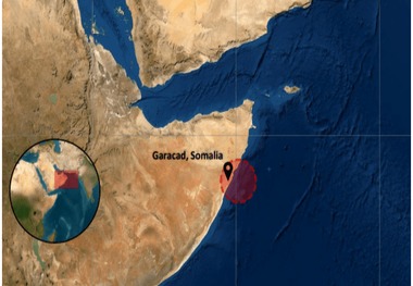 یک کشتی در آب‌های سومالی ربوده شد + عکس