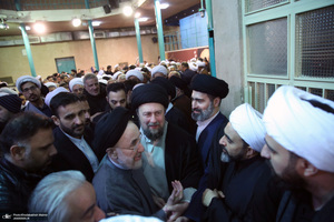 مراسم ختم مرحوم حجت الاسلام و المسلمین صالحی منش در حسینیه جماران