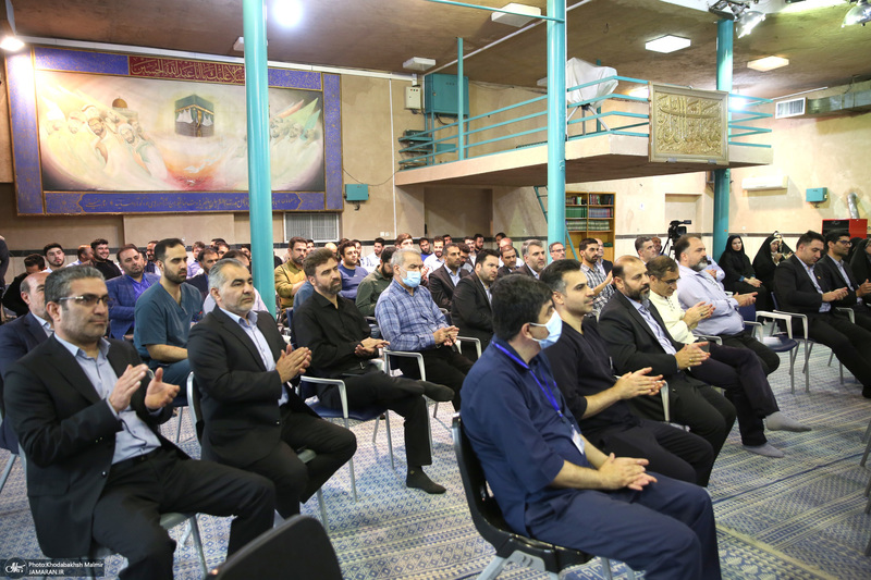 مراسم روز بزرگداشت معلم در حسینیه جماران