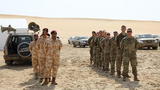 برگزاری رزمایش نظامی مشترک قطر و آمریکا
