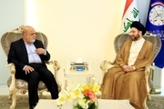دیدار با سفیر ایران با عمار حکیم و صحبت در مورد تحریم‌های آمریکا علیه ایران