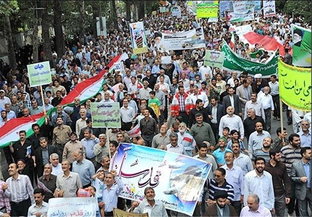 برگزاری راهپیمایی روز قدس در 41شهر و روستای گلستان