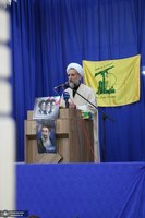 مراسم سی و هفتمین سالگرد بزرگداشت امام خمینی (س) در روستای خیارج استان قزوين